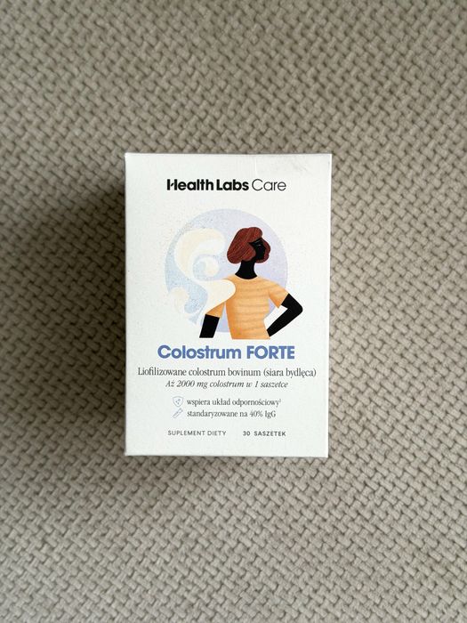 Colostrum FORTE Health Labs Care nowy 30 szt
