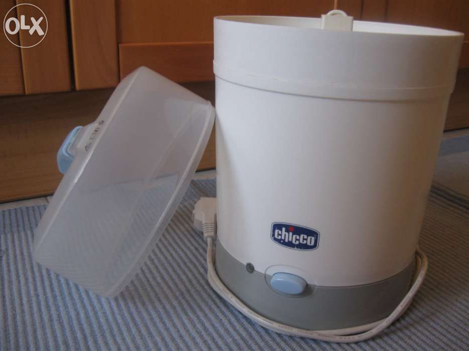 Esterilizador a vapor para 6 biberões - chicco