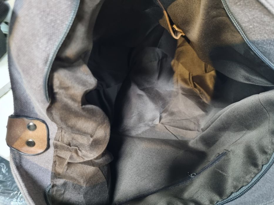 Torebka damska szara shopper