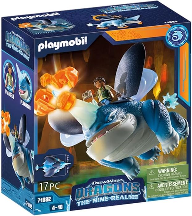 Klocki PLAYMOBIL 71082 Dragons The Nine Realms smok Kruszka i figurka