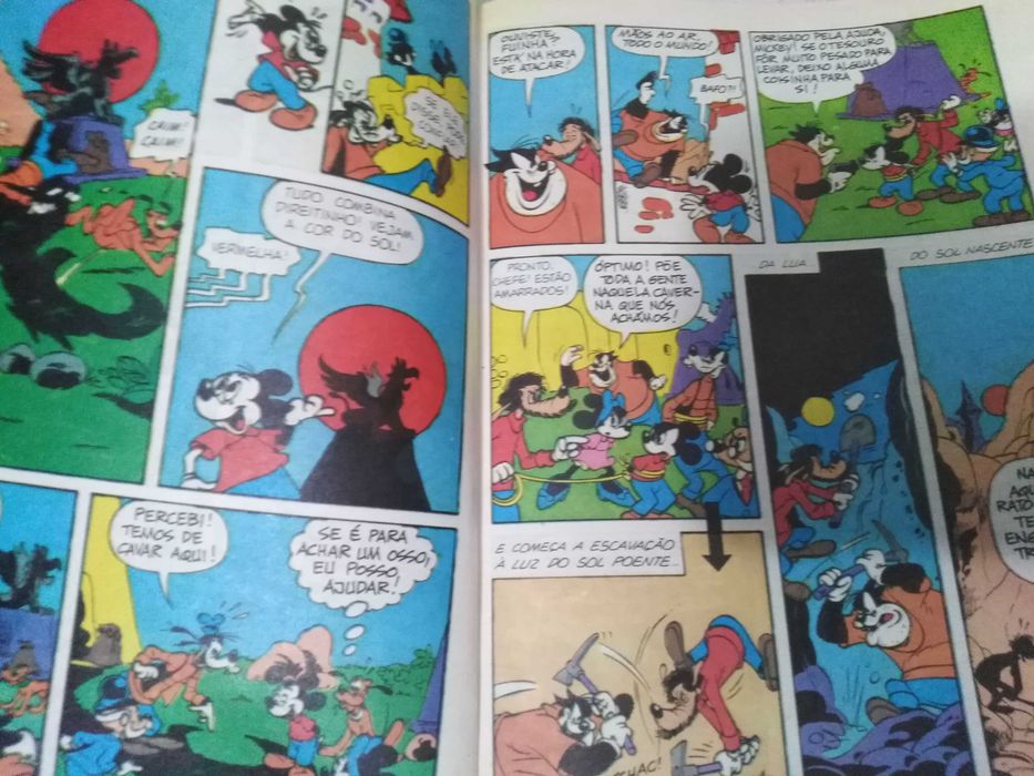 Banda desenhada do Mickey (Disney) de 1990