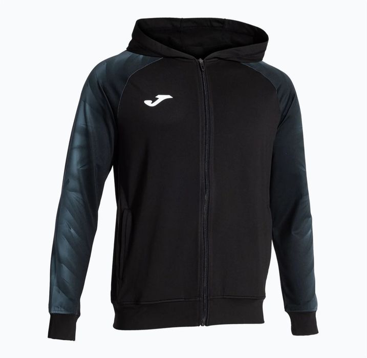 Joma Elite XI Hoodie black/anthracite roz.L