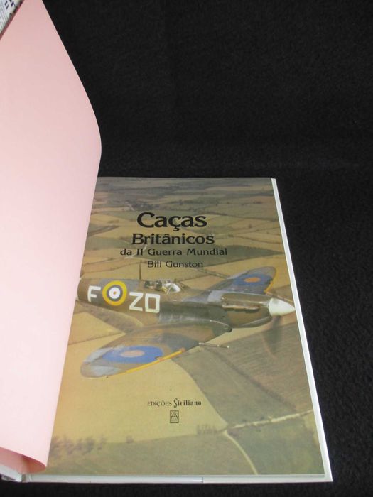 Livro Caças Britânicos da II Guerra Mundial Bill Gunston