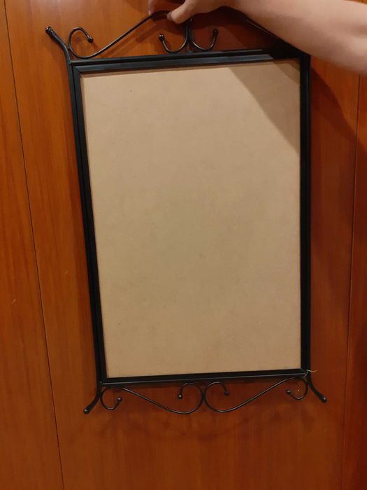 Moldura em ferro preto64284095127809122