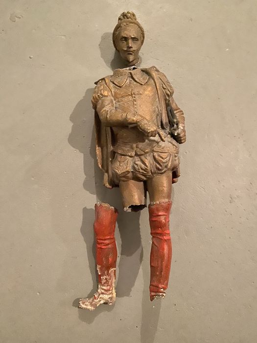 Stara zabytkowa figurka antyk