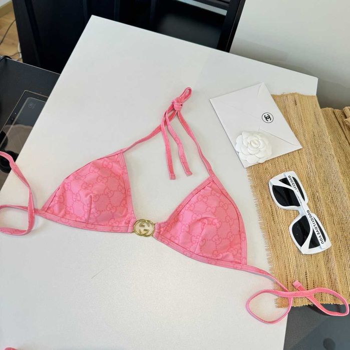 Strój kąpielowy Gucci Różowe Bikini