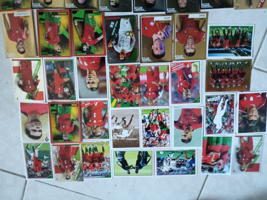 Cromos Fifa 2014Cristiano Ronaldo, Pepe,Eusébio Xalana Fome de vencer