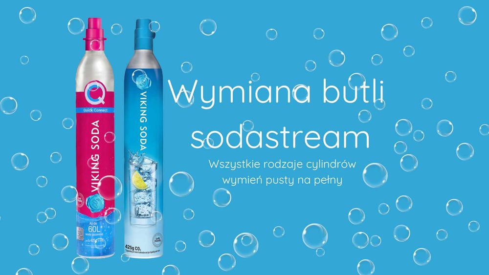 Wymiana butli soda stream Gdańsk zaspa