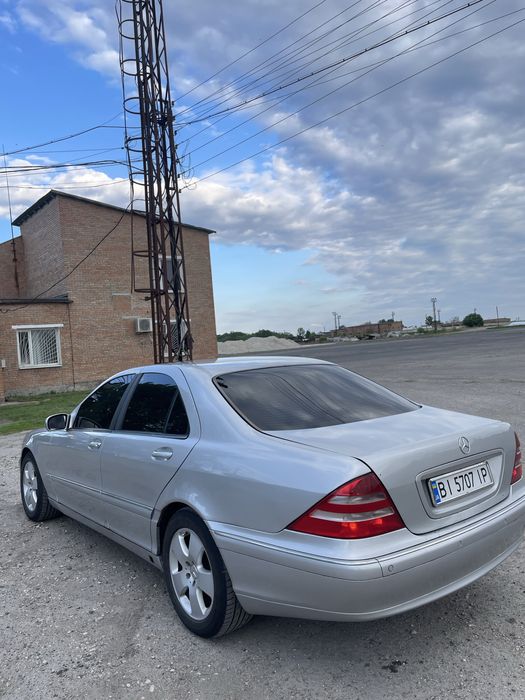 Mercedes S220 без пневми
