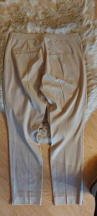 Spodnie chinosy eleganckie 7/8 kant do kostek stradivarius S m