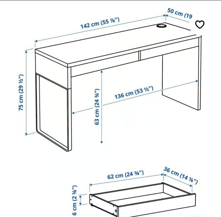 Secretária de escritório preta