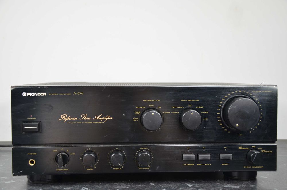 PIONEER A-676 Wzmacniacz Stereo TOP Model Okazja