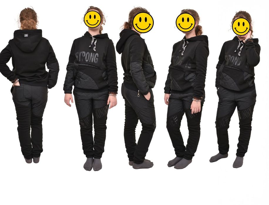 Костюм ,теплий комбінованний