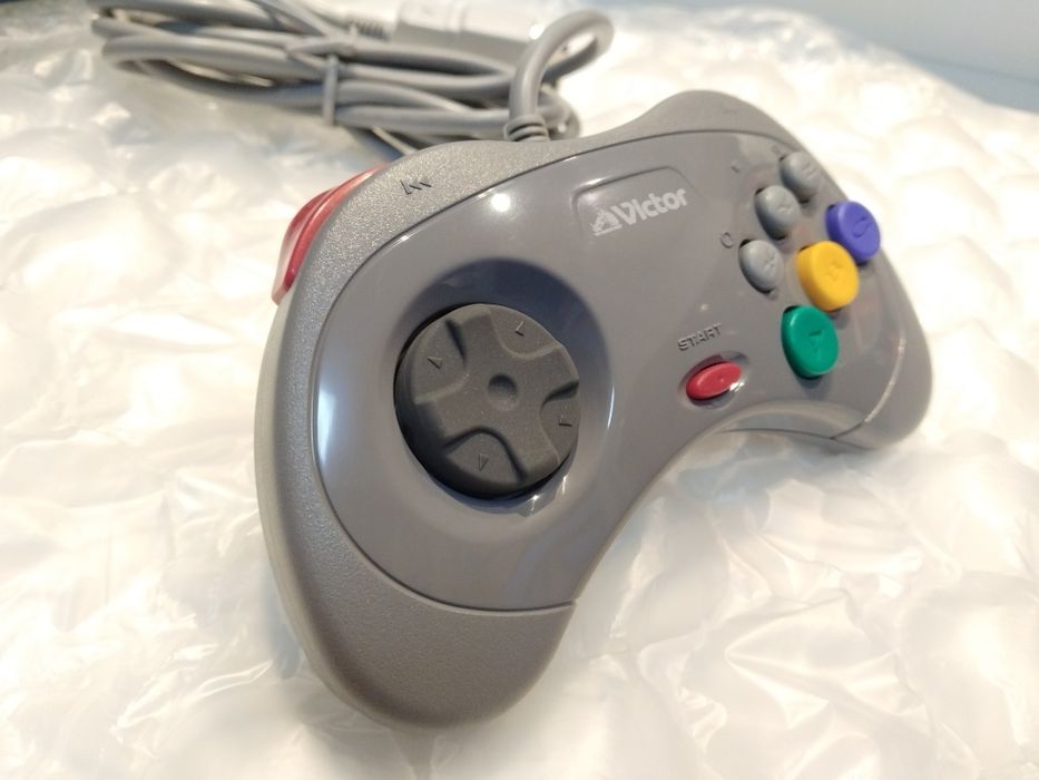 Sega Saturn Comando VSaturn Victor Japan Novo