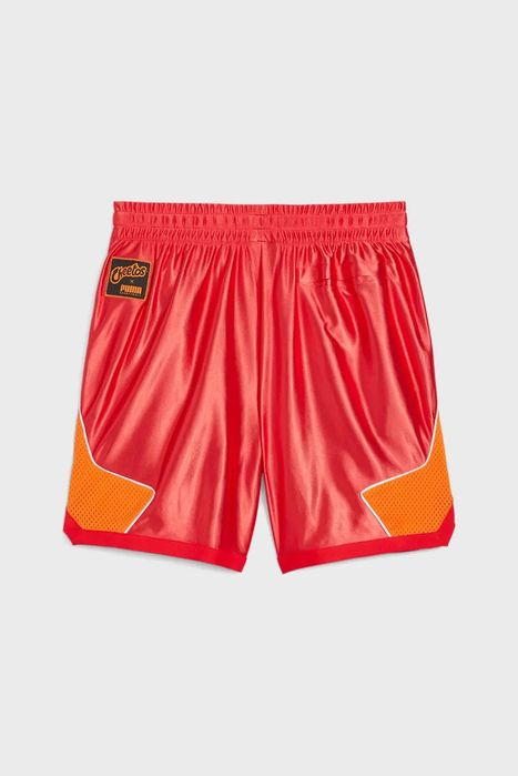 Мужские красные шорты PUMA HOOPS x CHEETOS Shorts
