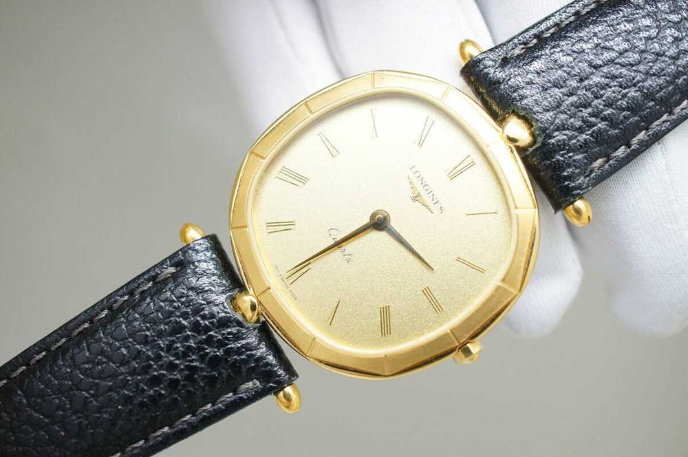 Longines Cal. 150.2, zegarek do garnituru, 80's