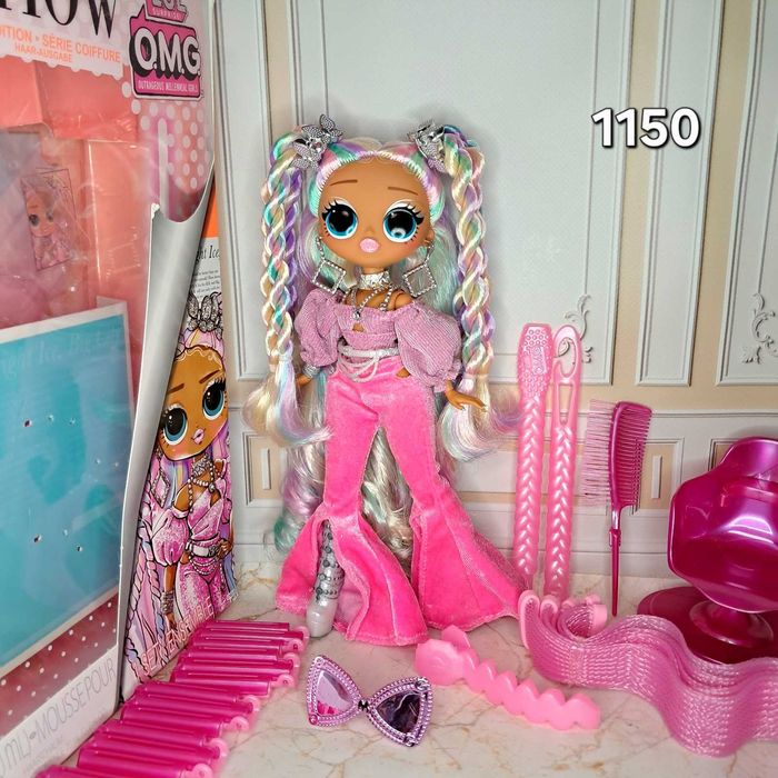 LOL OMG Fashion Show Twist Queen та  Hair Edition Lady Braid