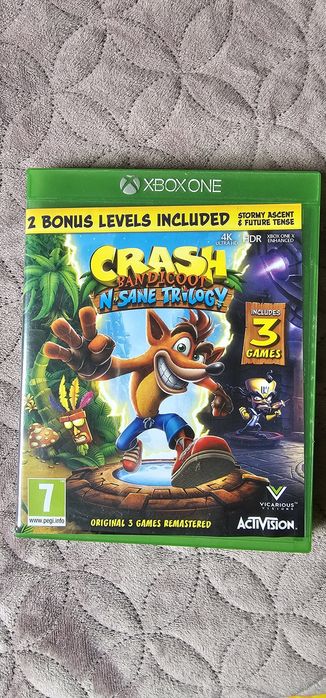 Crash bandicoot n sane trilogy pl xbox one