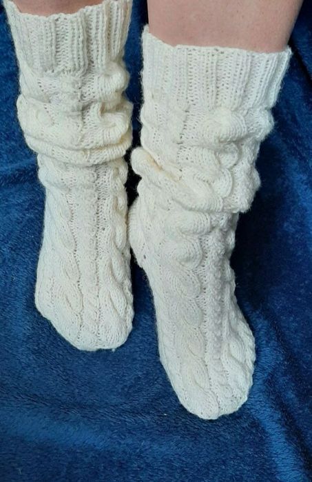 Вязаные гольфы, вязаные носочки. Носки для фотосессии.
