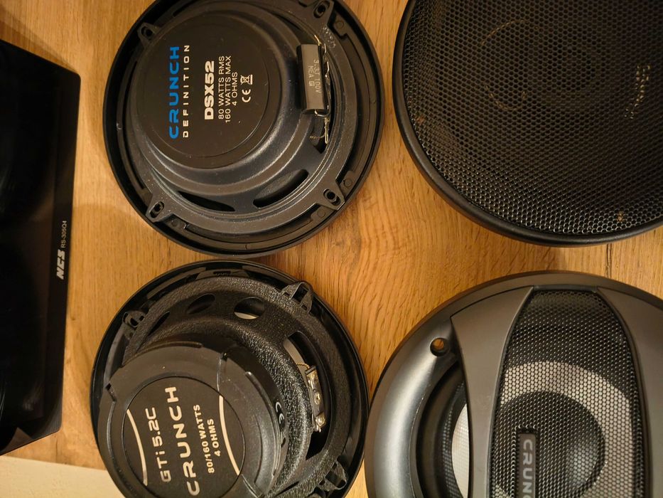 Głośniki  samochodowe Crunch