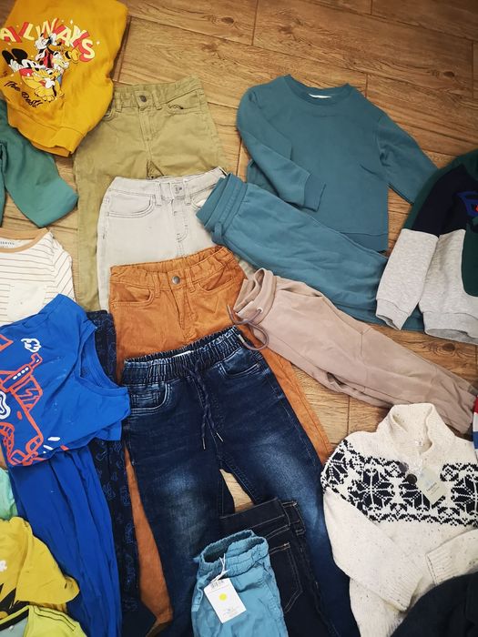 Mega paka zestaw komplet dla chłopca 122