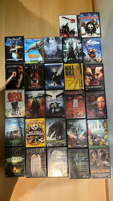 Lotes de DVDs Originais – Vários Géneros | Coleção Completa