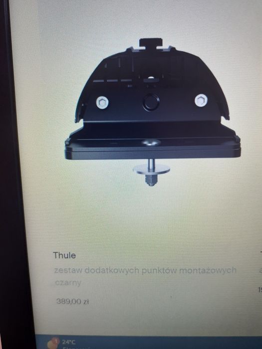 Thule stopy  do audi a3  8p