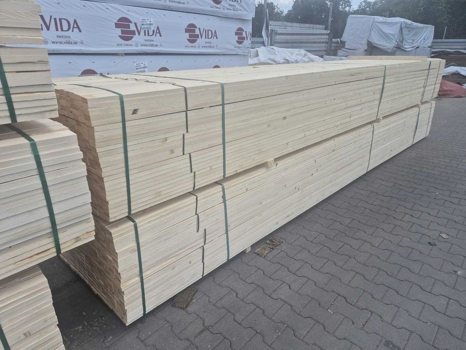 Kontrłata 21,5x60 sucha strugana świerk