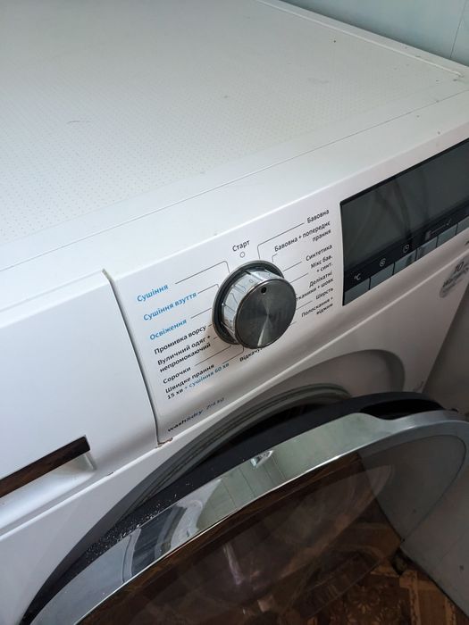 Наклейка укр. назв програм  на пральну машину, Siemens iq700/iq800