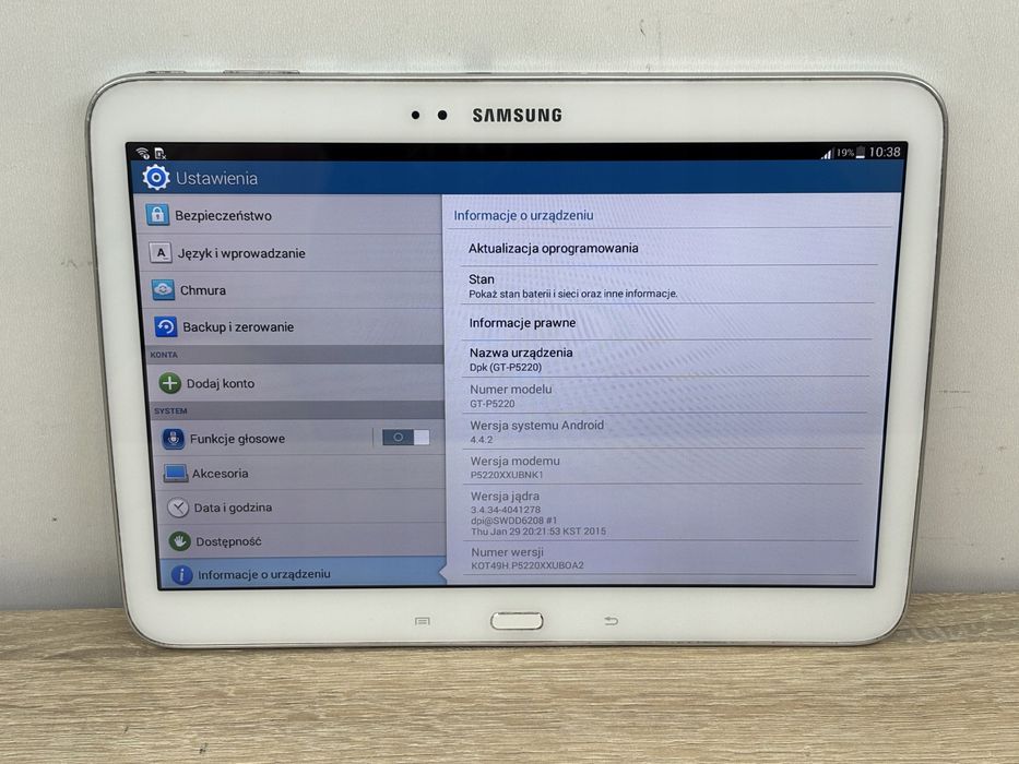 Tablet samsung galaxy tab 3 16gb gt-p5220 wifi