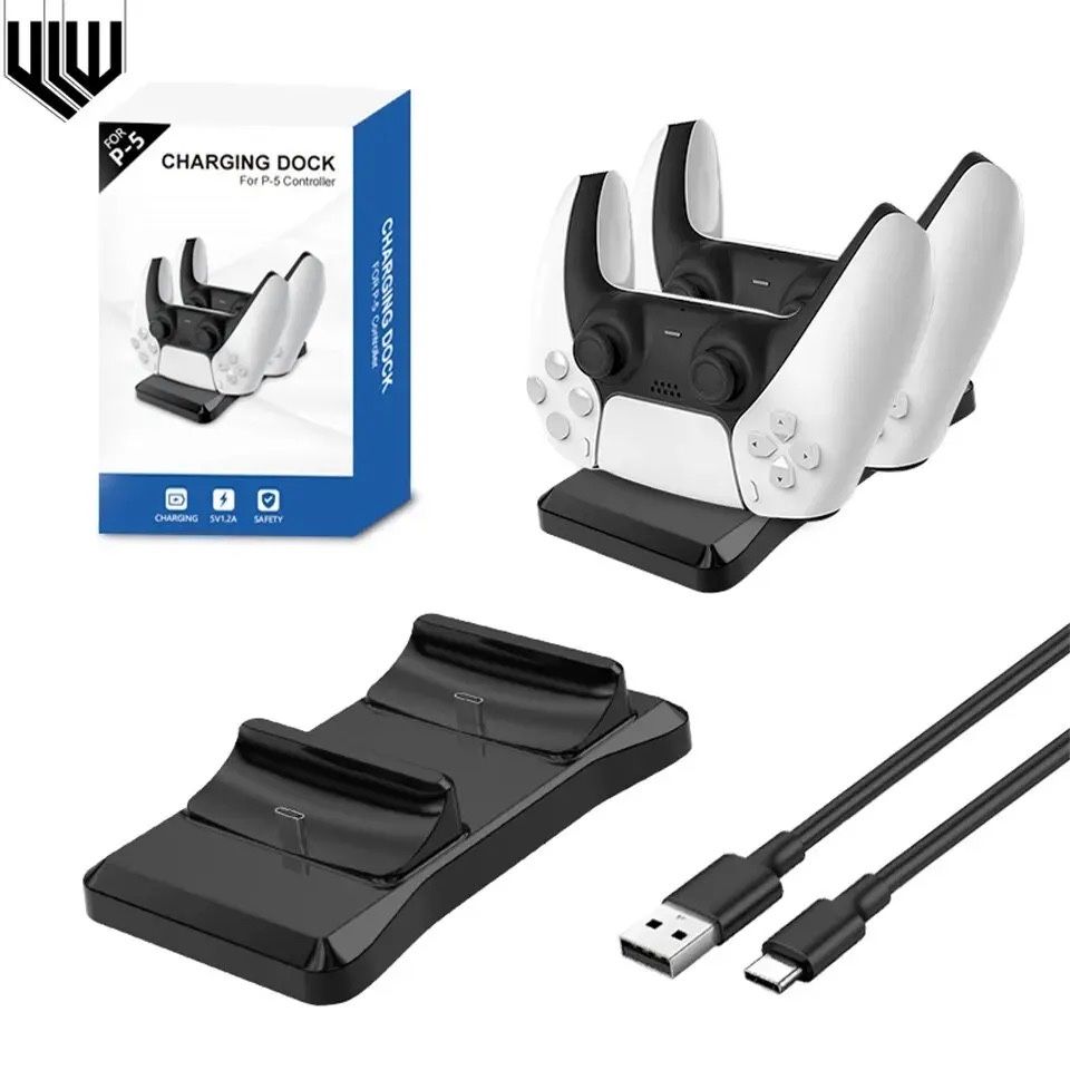 Зарядная док станция для контроллера геймпада dualsense PS5: 350 грн ...