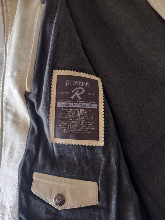 Casaco de Couro Redskins