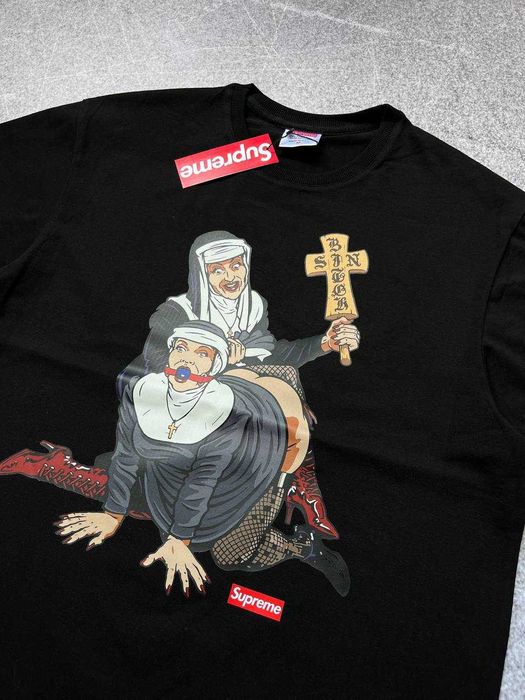 Оверсайз Футболка Supreme з бірками