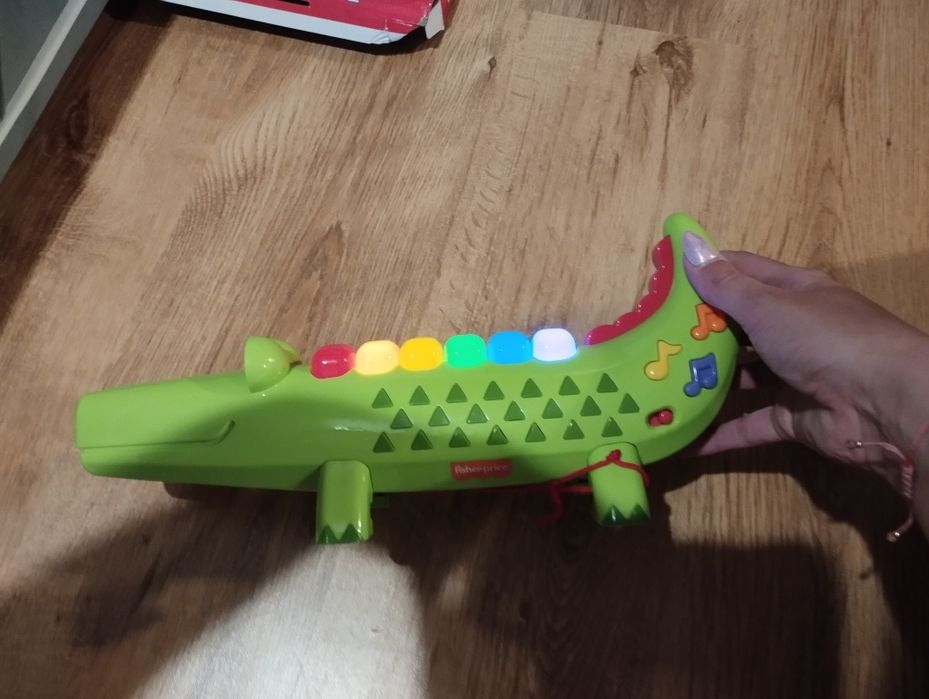 Krokodyl pianino Fischer Price