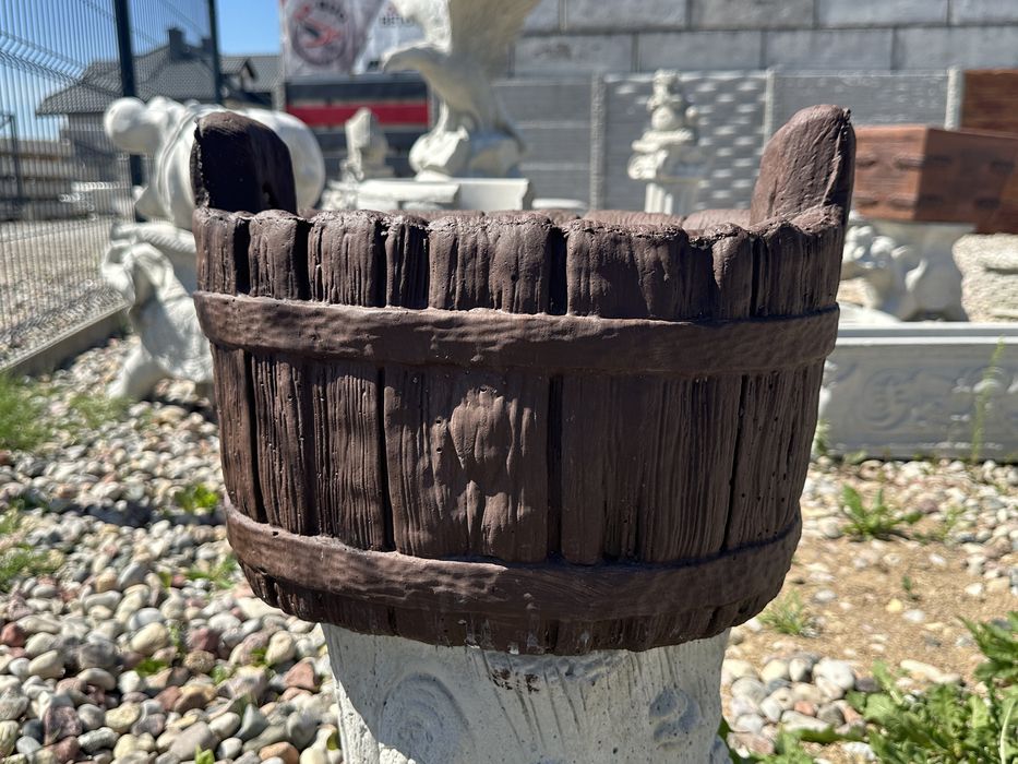 Doniczka betonowa wiaderko