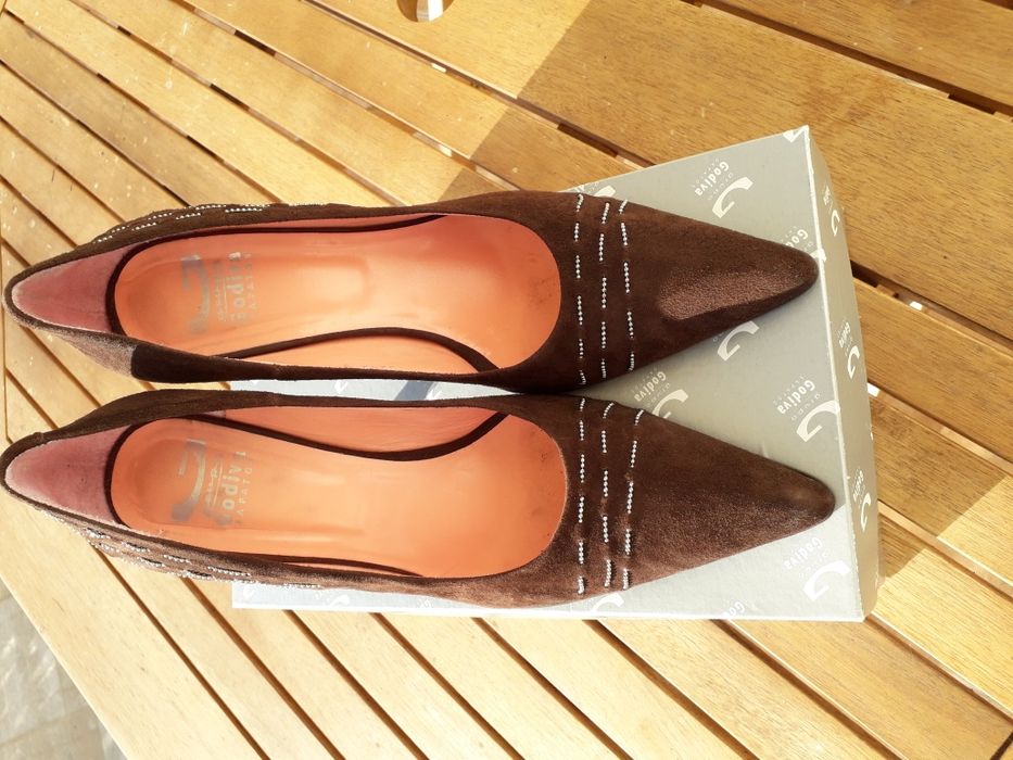 Sapatos castanhos Godiva - 38