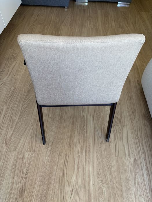 Mesa de vidro jantar + 4 cadeiras