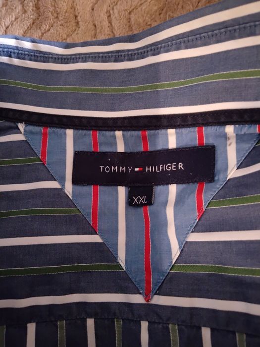 Чоловіча сорочка Tommy Hilfiger XXL в смужку