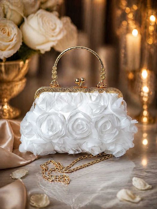 Elegancka torebka wizytowa w stylu glamour – idealna na wyjątkowe okazje