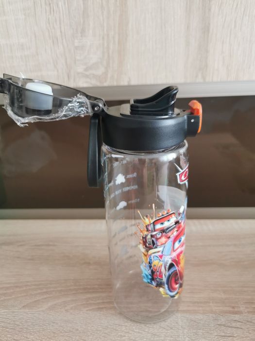 Nowy bidon 500 ml z motywem bajki Cars