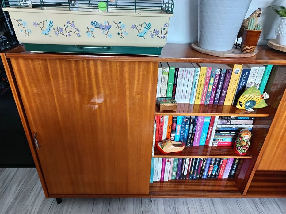 Komoda, witryna Wioletta, PRL