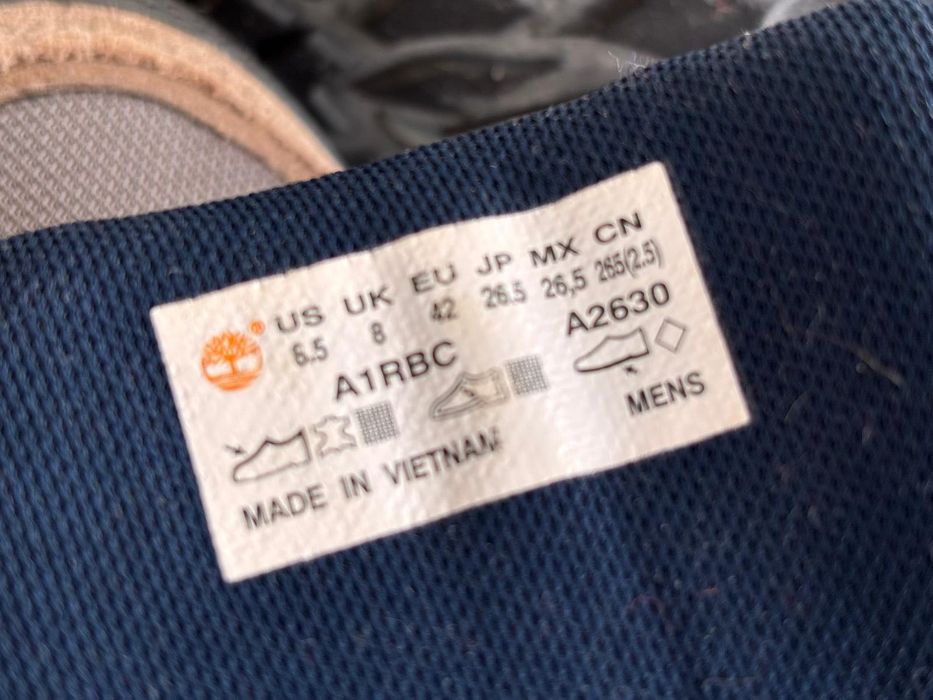 Botas de caminhada Timberland, como novas, tamanho 42