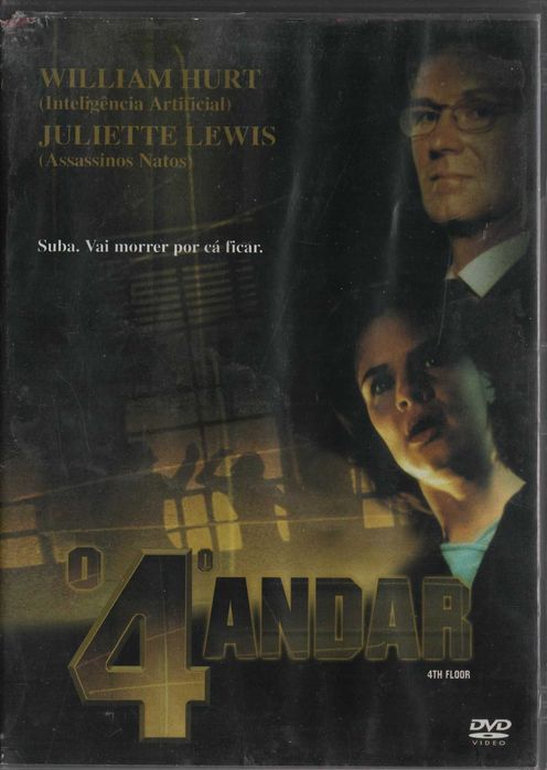 Dvd O 4º Andar - thriller - William Hurt/Juliette Lewis/Shelley Duvall
