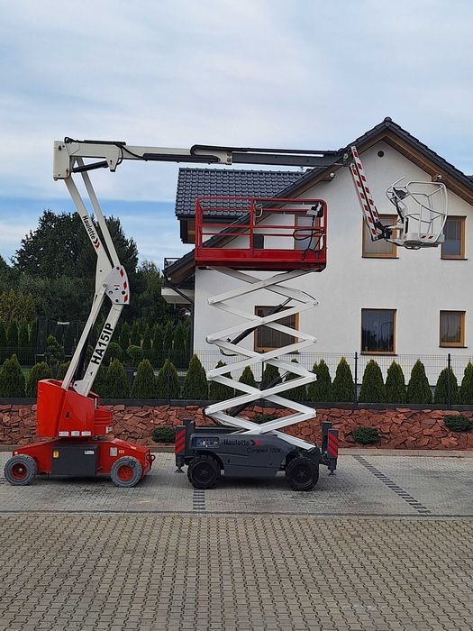 Wynajem podnośników nożycowych teleskopowych elektrycznych spalinowych