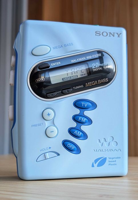 Касетний плеєр Sony Walkman WM-FX 202. Останній та незвичний. Відео.
