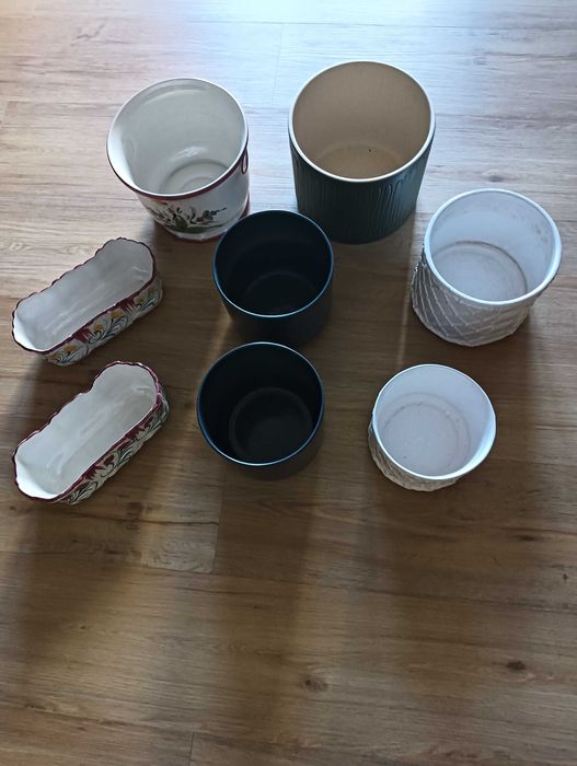 Vasos cerâmicos para plantas