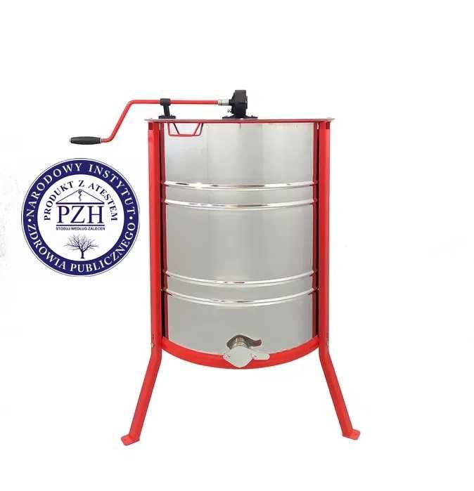 Miodarka ręczna 2 kasetowa Nierdzewna Uniwersalna miodziarka Atest PZH