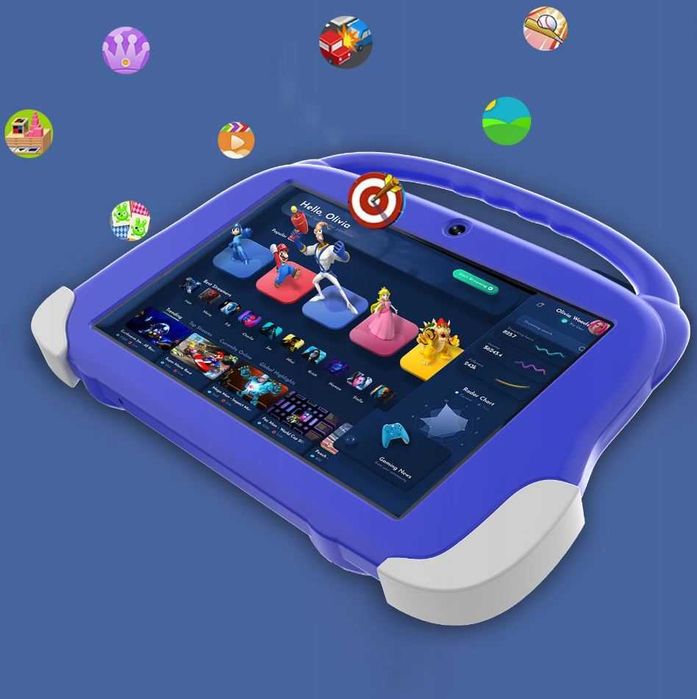 Tablet Edukacyjny dl Dzieci KIDSTAB 8 Konsola 4G 64GB n Prezent ŚWIĘTA