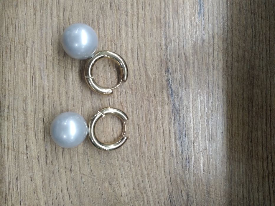 Cudne kolczyki z perła