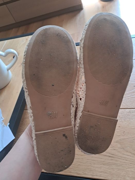 Baleriny espadryle h&m 32